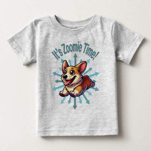 Zoomie Time Corgi (Voorkant)