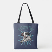 Zoomie Time Dalmatiër Draagtas (Achterkant)