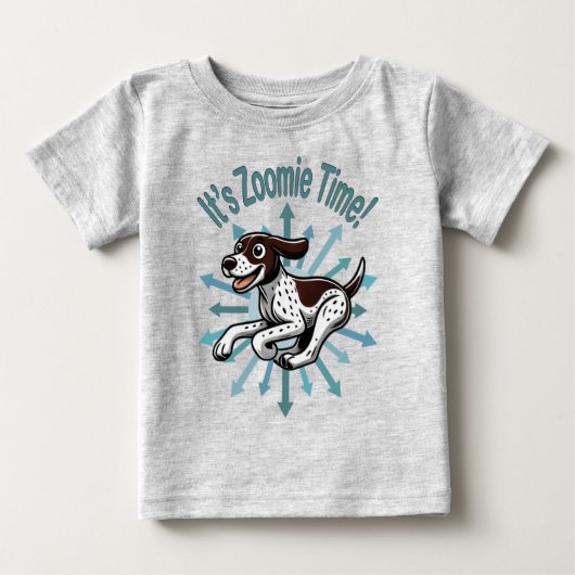 Zoomie Time Duitse kortharige pointer (Voorkant)