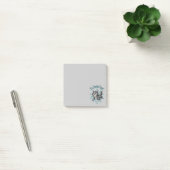 Zoomie Time Grey Tabby Cat Post-it® Notes (Kantoor)