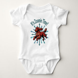 Zoomie Time Ierse Setter Romper