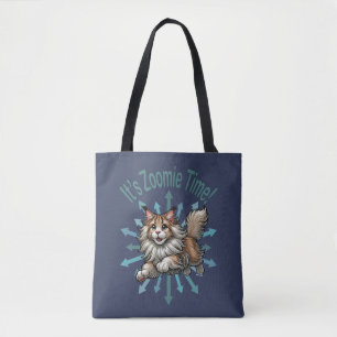 Zoomie Time Maine Coon Cat Draagtas