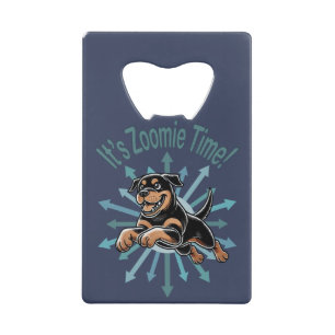 Zoomie Time Rottweiler