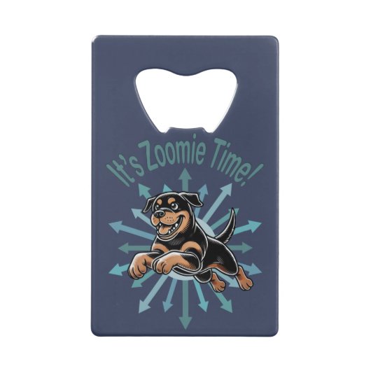 Zoomie Time Rottweiler (Devant)