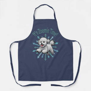 Zoomie Time van Bichon Frise Schort