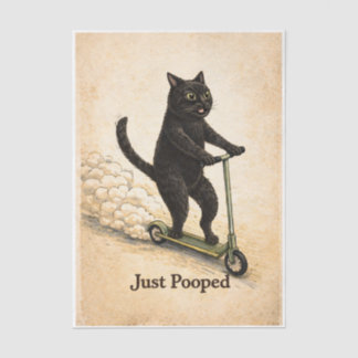 Zoomies Kitty  Tissuepapier