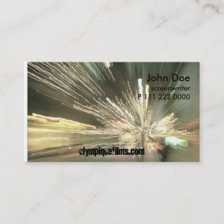 Zooming_kerstlichten, John Doe, screenwrite.. Visitekaartje