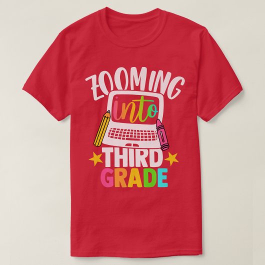 Zooming naar derde graad t-shirt (Design voorkant)