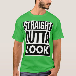 Zoomnaam Rechtstreeks uit Zook T-shirt