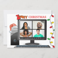 Zoomy Kerstmis Video Satire Conference