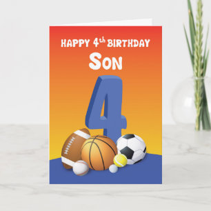 Zoon 4e verjaardag Sportbanken Kaart