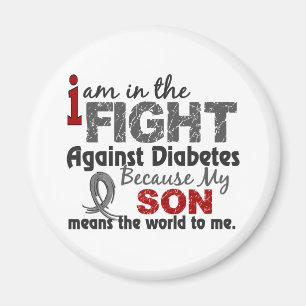 Zoon betekent wereld voor mij Diabetes Magneet