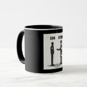 Zoon en vader mok (Voorkant links)