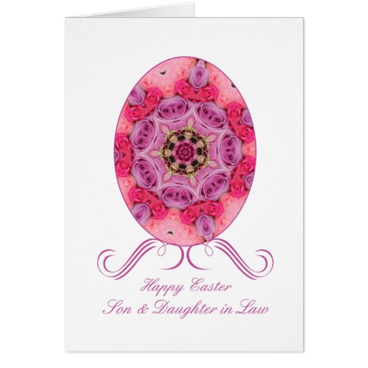 Zoon en vrouw Happy Paast (Voorkant)