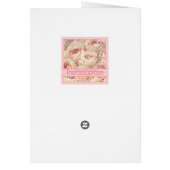 Zoon en vrouw Happy Valentine's Day Rozen (Achterkant)