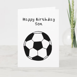 Zoon Football Birthday Card Kaart