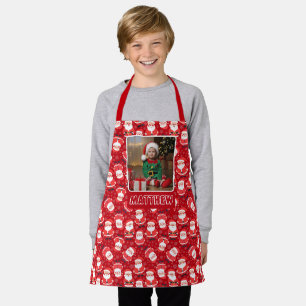 Zoon Foto   Santa Claus Red Christmas Kinder Schort