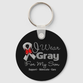 Zoon - Grijze lintbewustzijn Sleutelhanger