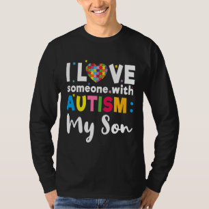 Zoon I Love Heart Special Autisme Awareness T-shirt