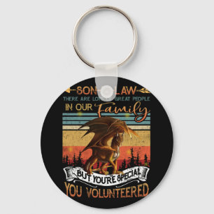 Zoon in de wet daar veel grote mensen vrijgelaten sleutelhanger