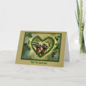 Zoon in de wet Happy Fathers Day Schattige en Funn Kaart (Voorkant)