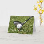 Zoon in de wet Happy Vaderdag Kaart (Gele Bloem)