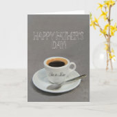 Zoon in de wet Happy Vaderdag Kaart (Gele Bloem)