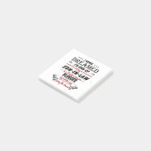 Zoon in de wet van Geweldige blogger Post-it® Notes (Schuin)