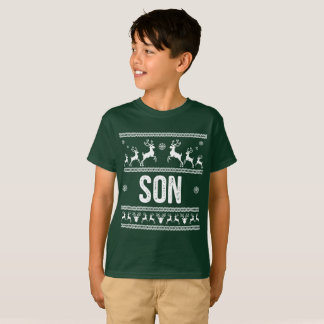 Zoon Lelijke Kersttrui T-shirt
