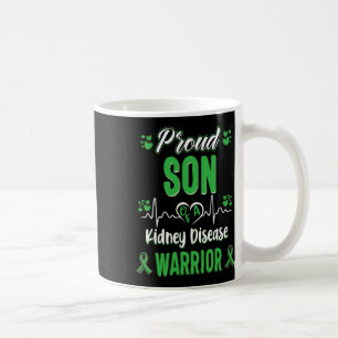 Zoon Nierziekte Warrior Awareness Lint Groen Koffiemok