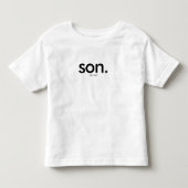 Zoon Peuter Shirt | Overeenkomstige vader en zoon  (Voorkant)