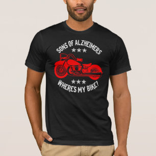 Zoon van Alzheimer Waar is mijn fiets ©WhiteTigerL T-shirt
