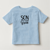 Zoon van de bruidegom kinder shirts (Voorkant)
