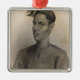 Zoon van de Sultan, Sooloo, Filipijnen Metalen Ornament