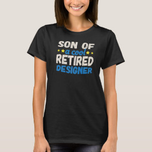 Zoon van een Cool in ruste ontwerper T-shirt