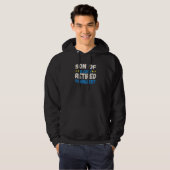 Zoon Van Een Coole Gepensioneerde Apotheker Hoodie (Voorkant volledig)