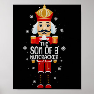 Zoon Van Een Notenkraker Grappig Kerst Familie Mat Poster