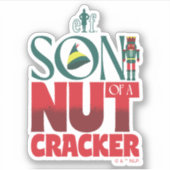 Zoon van een notenkraker sticker (Voorkant)