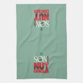 Zoon van een notenkraker theedoek (Verticaal)