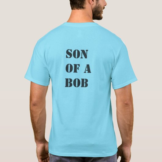 Zoon van een T-shirt met BOB (Achterkant)