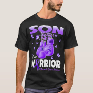 Zoon van een Warrior Pancreatic Cancer Awareness B T-shirt
