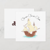 Zoon van een zeemanspiraat kaart (Voorkant / Achterkant)