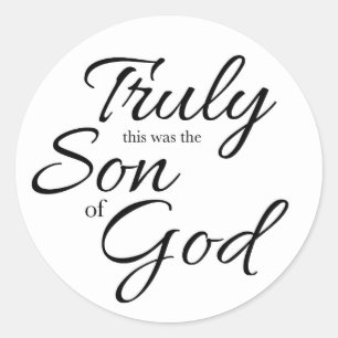 Zoon van God Sticker