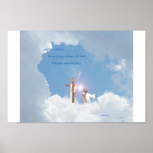 zoon van man poster (Voorkant)