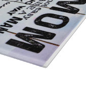 Zoon van mijn mam Gift | Lovely Holiday Gift Snijplank (Hoek)