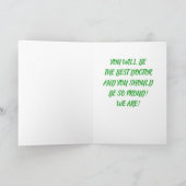 ***ZOON*** WORDT DOKTER ZO TROTS KAART (Binnen)