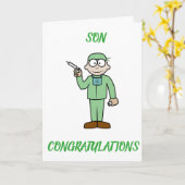 ***ZOON*** WORDT DOKTER ZO TROTS KAART (Gele Bloem)