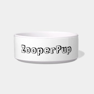 ZOOPERPUP HONDENKOM VOERBAKJE