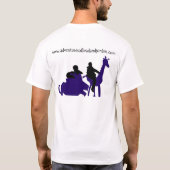 Zoo's en Curly Q's White T-shirt (Achterkant)