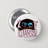 Zoot Lives Ronde Button 5,7 Cm (Voorkant /achterkant)